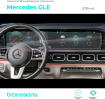 Защитная пленка мультимедиа Mercedes GLE от 2019 до нд.