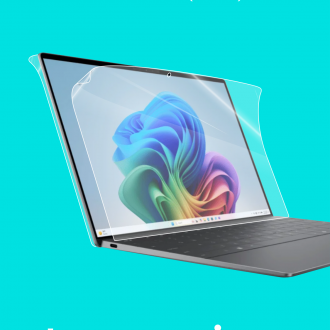 Защитная бронированная пленка на Dell XPS 13 (9345)