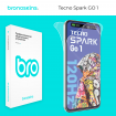 Защитная бронированная пленка на Tecno Spark GO 1