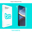 Защитная бронированная пленка на Xiaomi POCO F7 Pro