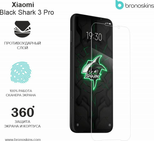 Защитная бронированная пленка на Xiaomi Black Shark 3 Pro