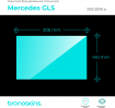 Защитная пленка мультимедиа Mercedes GLS  2012-2019