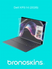 Защитная бронепленка на Dell XPS 14 (2026)
