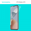 Защитная бронированная пленка на ZTE Blade A73