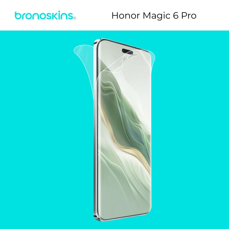 Пленка на Honor Magic 6 Pro, Защитная бронированная пленка на Телефон Honor Magic 6 Pro, защитное стекло на Honor Magic 6 Pro