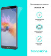 Защитная бронированная пленка на Honor 7X