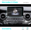 Защитная пленка мультимедиа Mercedes V-Class 2014-нд.