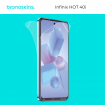 Защитная бронированная пленка на Infinix HOT 40i