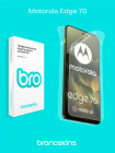 Защитная бронированная пленка на Motorola Edge 70