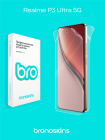 Защитная бронированная пленка на Realme P3 Ultra 5G