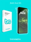 Защитная бронированная пленка на Boltt Ace 5G