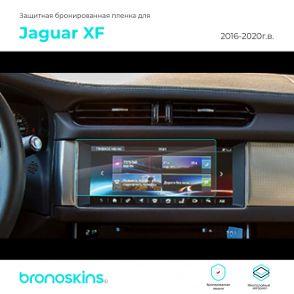 Защитная пленка мультимедиа Jaguar XF 2016-2020