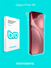 Защитная бронированная пленка на Oppo Find X9