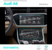 Защитная пленка мультимедиа Audi A6 2018-2023 (2 шт.)