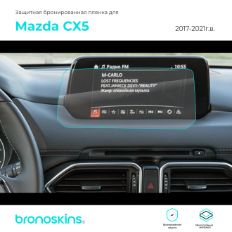 Защитная пленка мультимедиа Mazda CX5 2017-2021