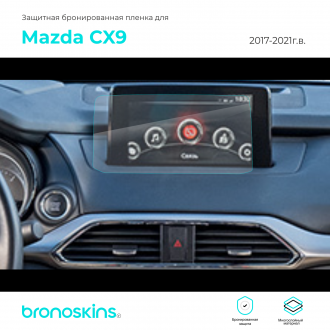 Защитная пленка мультимедиа Mazda CX9 2017-2021