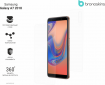 Защитная бронированная пленка на Samsung Galaxy A7 2018