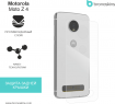 Защитная бронированная пленка на Motorola Moto Z4