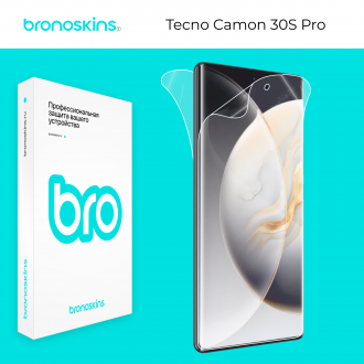 Защитная бронированная пленка на Tecno Camon 30S Pro