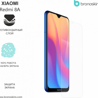 Защитная бронированная пленка на Xiaomi Redmi 8A