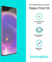 Защитная бронированная пленка для Oppo Find X5