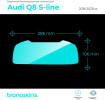 Защитная пленка мультимедиа Audi Q8 S-line 2018-2023