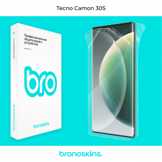 Защитная бронированная пленка на Tecno Camon 30S