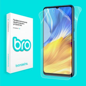 Защитная бронепленка на Honor X10 Max