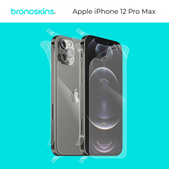 Защитная бронированная пленка на Apple iPhone 12 Pro Max