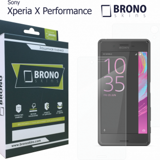 Защитная бронированная пленка на Sony Xperia X Performance