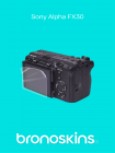 Защитная пленка на экран камеры Sony Alpha FX30