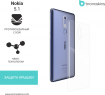 Защитная бронированная пленка на Nokia 5.1