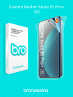 Защитная бронированная пленка на Xiaomi Redmi Note 15 Pro+ 5G