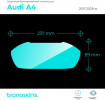 Защитная пленка мультимедиа Audi A4 2017-2023
