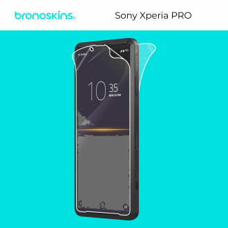 Защитная бронированная пленка на Sony Xperia PRO