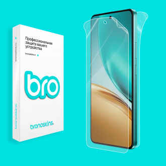 Защитная бронированная пленка на Realme 14T