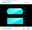 Защитная пленка мультимедиа Audi A3 2020-2023