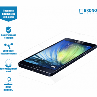 Защитная бронированная пленка на Samsung Galaxy A7