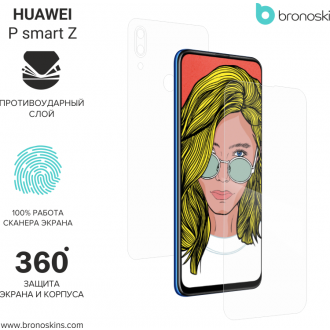 Защитная бронированная пленка на Huawei P smart Z