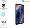 Защитная пленка экрана и заднего стекла Nokia 9