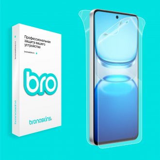 Защитная бронированная пленка на Vivo iQOO Z10 Lite 4G