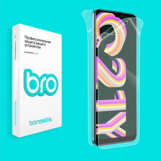 Защитная бронированная пленка на Realme C21Y