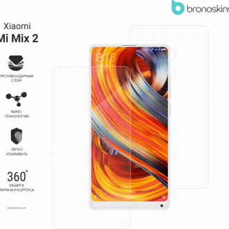 Защитная бронированная пленка на Xiaomi Mi Mix 2