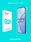 Защитная бронированная пленка на Realme 16 Pro 5G