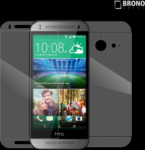 Защитная бронированная пленка на HTC One mini 2