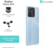 Защитная бронированная пленка на Realme 9 Narzo 50a