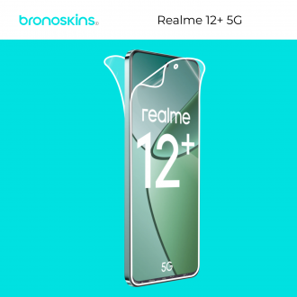 Защитная бронированная пленка на Realme 12+ 5G