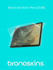 Защитная бронированная пленка на Motorola Moto Pad (2026)