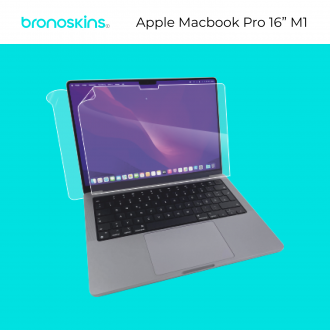 Защитная бронированная пленка на MacBook Pro 16", M1