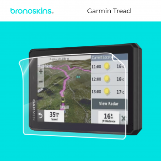 Защитная бронированная пленка на навигатор Garmin Tread